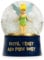 Disney Peter Pan Boule à Neige Fée Clochette 65 mm