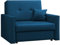 Mirjan24 Sofa Viva Bis I mit Schlaffunktion, Schlafsofa, einsitzer Polstersofa mit Bettkasten, Bettsofa inkl. Kissen, Farbauswahl, Wohnlandschaft (Manila 26)