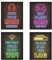 AIYONG Juego de 4 Pósters para Juegos, Cuadros Decorativos para Sala de Juegos, Imágenes para Jugadores, para Adolescentes, Niños, Niñas, Dormitorio, Sala de Juegos, Regalos Geniales