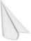 DeinPack 50 x Airlaid Serviette 40 x 40 cm weiß - hochwertige Einwegservietten stoffähnlich - Reißfest, Saugstark & Formstabil - ideal für Hochzeit, Partys und Events