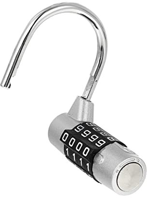 Gadpiparty Cadenas à Combinaison Chiffres Verrou De Casier Porte Serrure Anti-corrosion Pour Vestiaire Garage Et Bureau