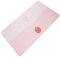 TOGEVAL 1 Pc Tapis de Bureau Clavier Souris Table de lit d'ordinateur pour Ordinateur Portable Tapis de Jeu Tapis de Souris Gamer Tapis de Souris Gaming Tapis de Souris en Cuir Rose