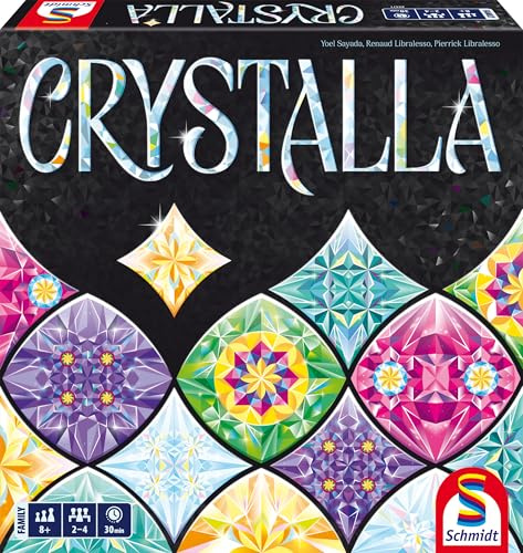 Schmidt 49471 Crystalla Familienspiel, ab 8 Jahren