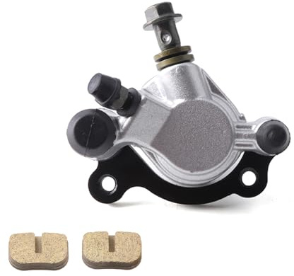 Pompa freno Pinze freno idrauliche anteriori/posteriori per moto adatte per scooter a 2 tempi Pocket Bike Moto Dirt Ciclomotore ATV Pompa Freno a Pedale Posteriore Idraulica(1 Pcs B)