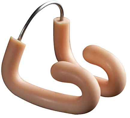 arena 95167 Unisex Schwimm Nasenklammer für Anfänger (Weiche Polsterung), Flesh (19), One Size