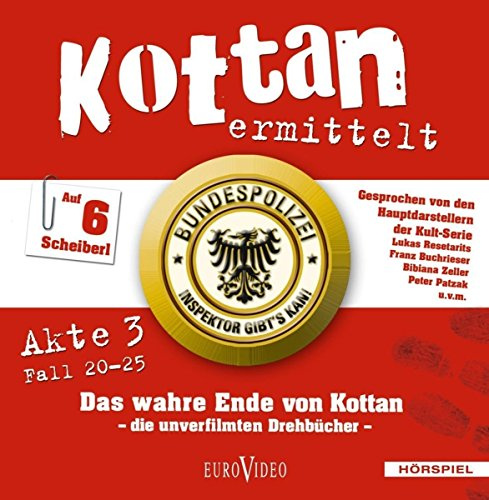 Kottan ermittelt, Akte 3, Fall 20-25 's - HÖRSPIEL