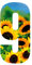 WHL Pack of 3 Wheelie Bin House Numbers - Sunflower Number 9