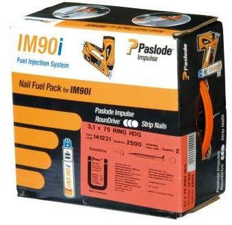 Pack clou Ø2,8x51mm cranté IM90I 3750 pièces 142005 SPIT