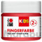 Marabu 03030050232 - Kids Fingerfarbe rot 100 ml, Fingermalfarbe auf Wasserbasis, parabenfrei, vegan, laktosefrei, glutenfrei, geeignet zum Malen in Kindergarten, Schule, Therapie und zu Hause