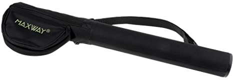 perfk 1 Piece Ruttenfutteral Rutentaschen Fliegenrute Organizer 600D Wasserdichtes 60cm
