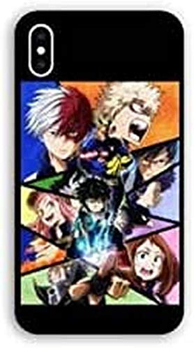 Cokitec Manga My Hero Academia Hülle für iPhone XR schwarz