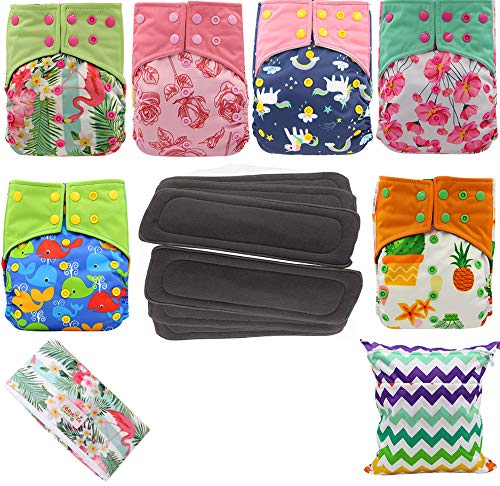 Baby Stoffwindel waschbar wiederverwendbare Windeln Taschenwindel für die meisten Babys und Kleinkinder (DIP06)