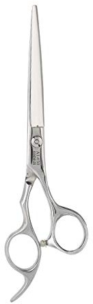 Keenso Friseurschere, 2 Arten Haarschneiden Friseurschere Ausd¨¹nnende Friseurschere Friseurwerkzeug f¨¹r Familiensalon(Scissor Without Teeth) Haarpflege und Styling