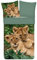ESPiCO Bettwäsche Trendy Bedding Babylöwen Raubtier Wildnis Löwe Jungtiere Großkatze Tiertatze Renforcé, Größe:135 cm x 200 cm