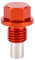 Boulon de carter d'huile, vis de bouchon de vidange d'huile magnétique Modification en alliage de titane(M12 x 1.5)