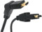 SKT VMI20401 Câble HDMI avec fiche coudée orientable à 360° Plaqué or 2 m