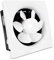 8/12 Inch Silent Wall Extractor Exhaust Ventilation Fan Bathroom Toilet Kitchen- Metal Fan Axial Commercial Air Extractor Exhaust (200mm)