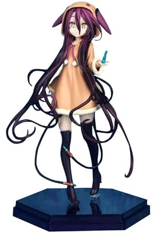 renmuq Anime No Game No Life Figur, Schwi Dola, 18 cm, PVC-Modell, Geschenke, Actionfigur, Spielzeug, Desktop-Ornamente, Sammlerstück