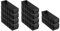 SparSet 10x Leitfähige Industriebox 300 S | HxBxT 8,1x9,1x30cm | 1,6 Liter | ESD, Sichtlagerkasten, Sortimentskasten, Sortimentsbox, Kleinteilebox
