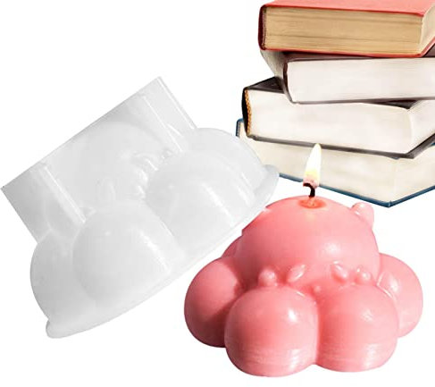 3D Wolke Schokoladenform, Panda Silikon Candy Form, Epoxidharz Formen zur Herstellung von Kerzen, Seife, Gips, Gelee, Harz Kunsthandwerk, die Schimmel machen Delr