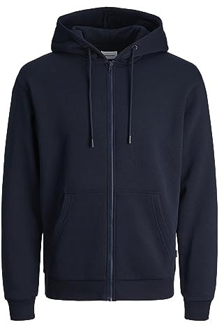 JACK & JONES Male Kapuzenjacke Einfarbig Kapuzenjacke