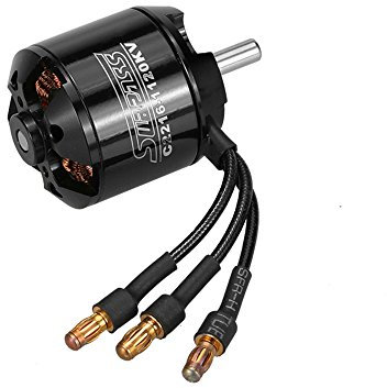 HUIOP Moteur Brushless, Surpass High Performance 2216 à voilure Fixe 1120KV 14 Polonais Moteur Brushless pour RC Avion d'origine,4 Pôles Moteur Brushless