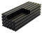 TUBBEK for Voron0.1 Doppeldrache IDEX 3D-Drucker-Extrusionsrahmen-Kit, schwarz-Blaue Farbe for Voron0 Rahmen-KIT for Voron0 1515 Aluminiumprofilrahmen (Color : Black)