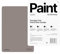 Hemway - Peel & Stick Sample for Our Premium Chalk Paint - Taupe Brown | A5 Damage-Free, Accurate Colour Swatch | Easily Test Our Chalky Matt Shabby Chic Finishes for Interior Furniture & Walls