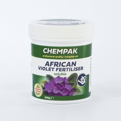 Chempak® African Violet Fertiliser - Water Soluble Plant Food for Healthy Blooms – 2x 200g by Thompson & Morgan