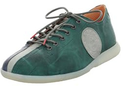 Think! Herren HAUKI chromfrei gegerbte nachhaltige Halbschuhe, Atlantic/Kombi 7000
