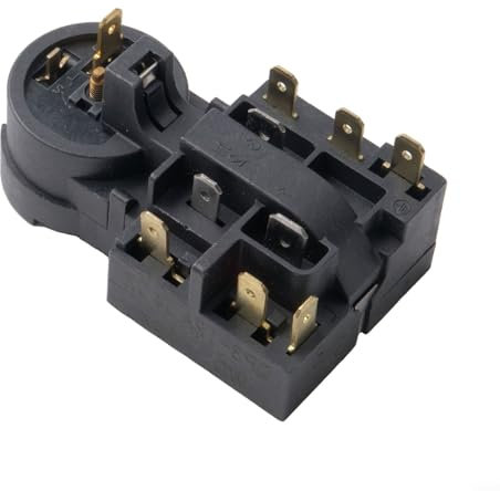 Oniissy Relè di avviamento per compressore frigorifero Haier – QP3-12A, facile installazione, affidabile struttura in plastica e metallo, sostituisce relè danneggiati e protezioni da sovraccarico (1