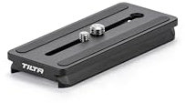 Tilta Manfrotto Universal-Schnellwechselplatte – Schwarz | Horizontale & Vertikale Konfigurationen | Silikonpolsterung | Leicht & Langlebig