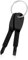 Yuanchu Multi-Functional Mini Screwdriver Set, 2-Piece Keychain, Black, Flathead & Phillips, Portable & Lightweight