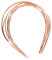 Qianly 10x DIY Blank Headband Base Craft Metal Hair Hoop Headpiece for Daily Use Fascinators Hat Girl Kids Jewelry Making Cosplay, rose gold, 1.5mm
