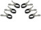 Beach Towel Clips, Windproof Clip, laundry clip, Multi Purpose Stainless Steel Pool Cover Clips 6PCS & 30PCS for Pool and Household Use, for laundry, beach towels, bath towels, bedding (6pcs black)