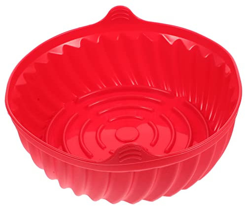 HOMOBABE Cuscinetto Silicone Non Aderente Per Friggitrice Ad Aria Accessorio Facile Da Pulire Riutilizzabile e Compatibile Con Pentole