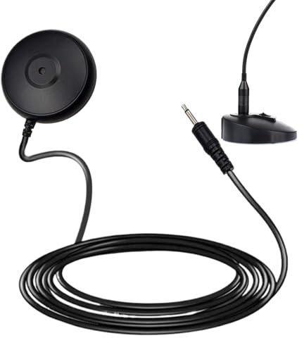 Générique Microfono per PC | Microfono regolabile per computer portatile,Attrezzature audio-video per la registrazione, Podcast, Riunioni, Giochi, Corsi, Insegnanti, Creatori