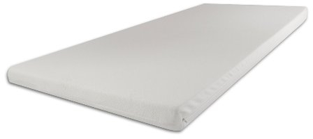 SW Bedding Viscoelastische Matratzenauflage 200 x 150 x 5cm H2 mit Bezug Medicare