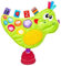 Chicco 00007894000000 Labeltier Kleiner Dino, mehrfarbig