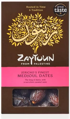 Zaytoun Palestinian Medjool Dates, Fair Trade, 500g