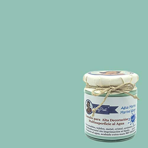 Pintura Multisuperficie al agua Mate efecto Chalk 250 (Agua Marina)