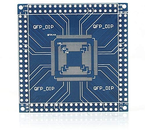Yintiod QFP/TQFP/LQFP 32/44/48/64/100/144 Pin auf DIP Pin Board Adapter Konverter