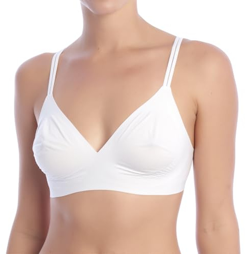 Sloggi Damen Body Adapt Bralette, White, XL