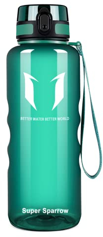 Super Sparrow Botella de Agua Deportiva - 1500ml - Sin BPA