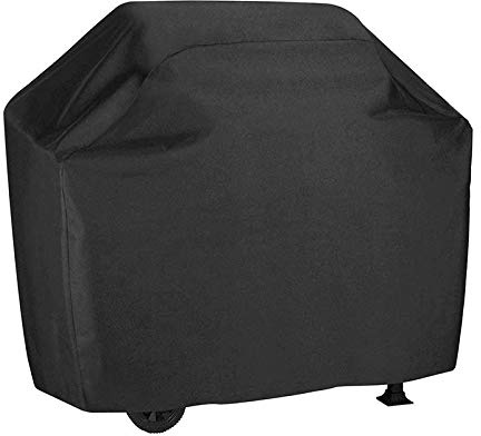 Grill Abdeckung wasserdichte Grill-Gasgrillabdeckung UCARE Large 210D Outdoor Gas Holzkohlegrill Gill Protector Abdeckung von Weber Brinkmann Char Broil Black (M 100 * 60 * 150cm)