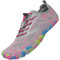 SAGUARO Barfuss Schuhe Damen - Barfußschuhe Damen - Outdoor Barfussschuhe Leichte rutschfeste Zehenschuhe Barfuß Fitnessschuhe Traillaufschuhe Pink A,Gr.42