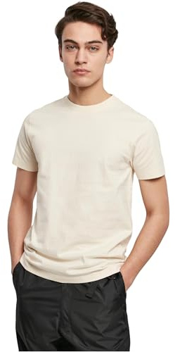 Urban Classics Herren Basic Tee – Kurzarm T Shirt mit Rundhalsausschnitt in regulärer Passform für Freizeit Sport Alltag und Streetwear Outfits,M,M