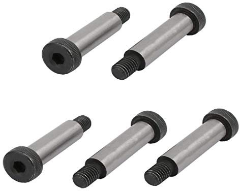 New Lon0167 Boulon à épaulement en acier allié de 5pcs 1/2' 'Diamètre de l'épaule 2' 'Longueur de l'épaulement 3/8' '- Filetage 16 UNC(5pcs Stahl Schulter Bolzen 1/2' 'Schulter Dia 2' 'Schulter Länge