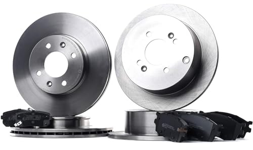 STARK Bremsen Satz Vorne Hinten 256 262,0mm Bremsscheiben und Beläge Komplett für HYUNDAI i20 (PB, PBT) für KIA RIO II (JB)
