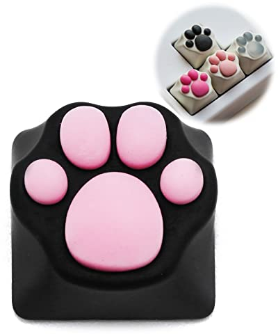 Kocris Casa Custom Artisan ESC Keycaps For Gaming Lover Cute Keycap For Mechanical Keyboard Key Caps Gift For Girls Black